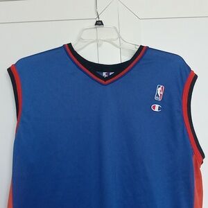 Champion NBA Jersey Size XL Blue and Orange